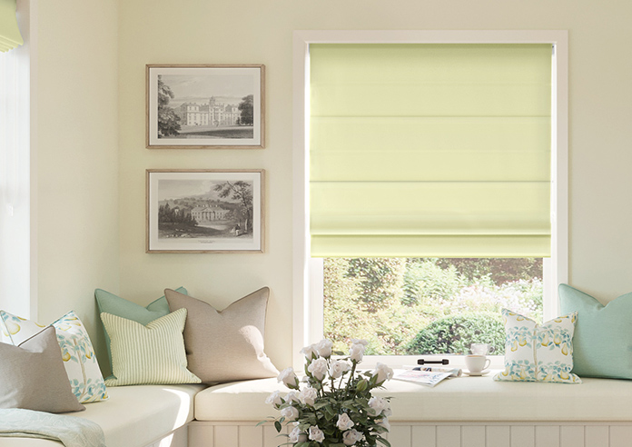 Ascot, Tusk - Motorised Roman Blind - Image 3